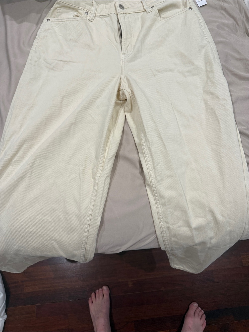 GAP Men's Cream Chinos